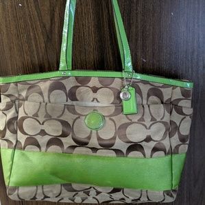 Authentic Coach Diaper bag